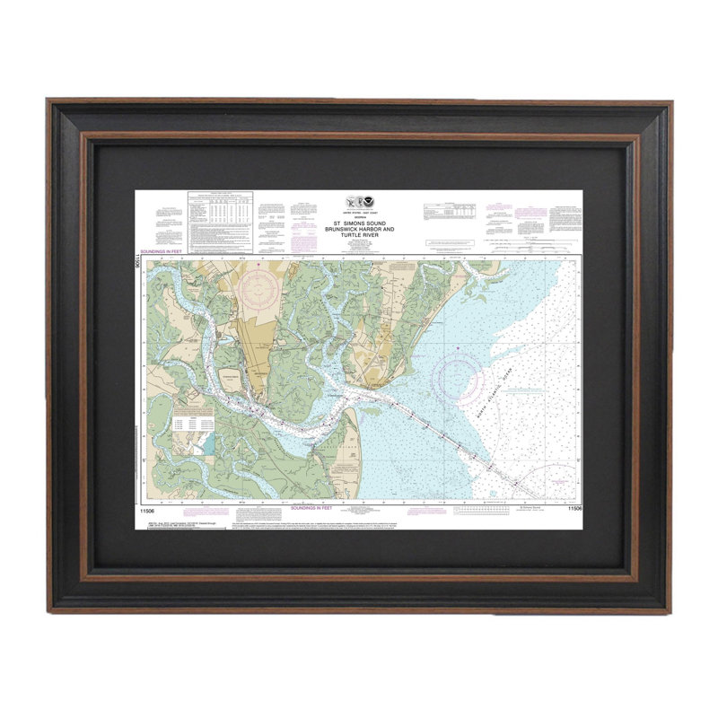 Longshore Tides St. Helena Sound To Savannah River Nautical Chart